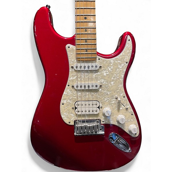 Used Fender American Standard Stratocaster Candy Apple Red Solid Body Electric Guitar