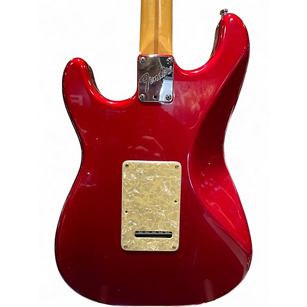 Used Fender American Standard Stratocaster Candy Apple Red Solid Body Electric Guitar
