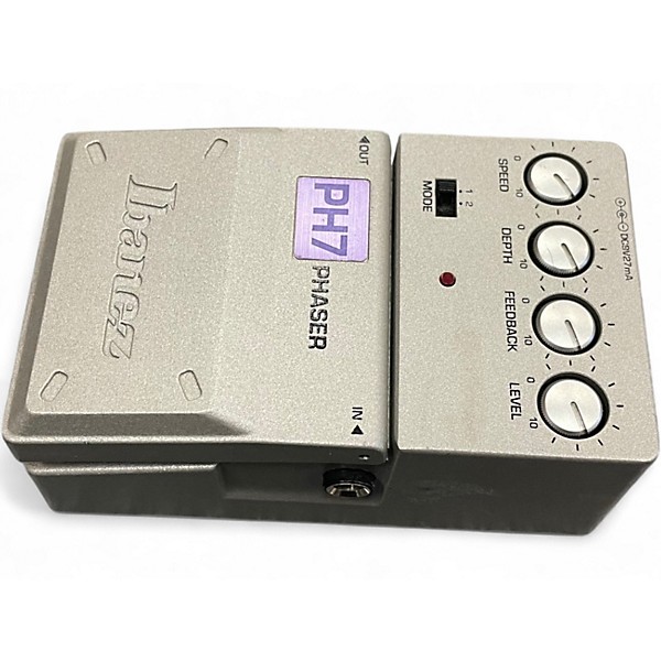 Used Ibanez PH7 Phaser Effect Pedal