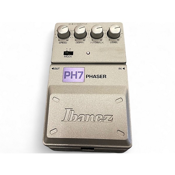 Used Ibanez PH7 Phaser Effect Pedal