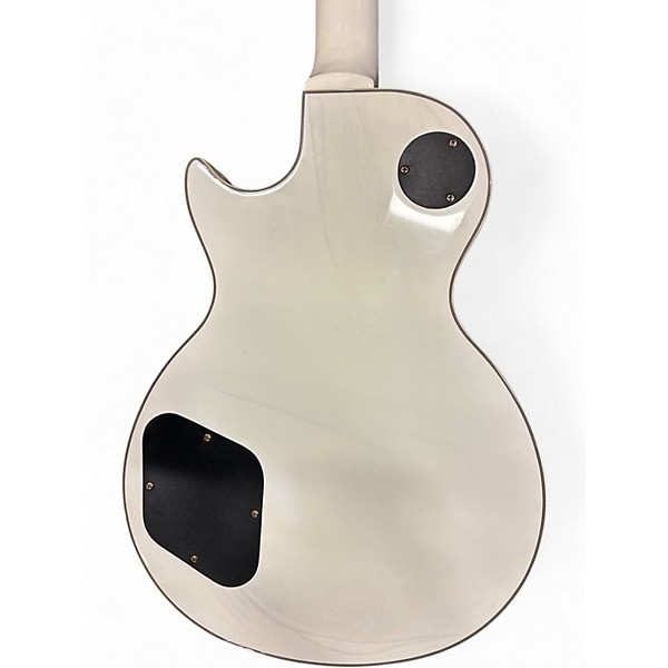 Used Epiphone Les Paul Custom Alpine White Solid Body Electric Guitar