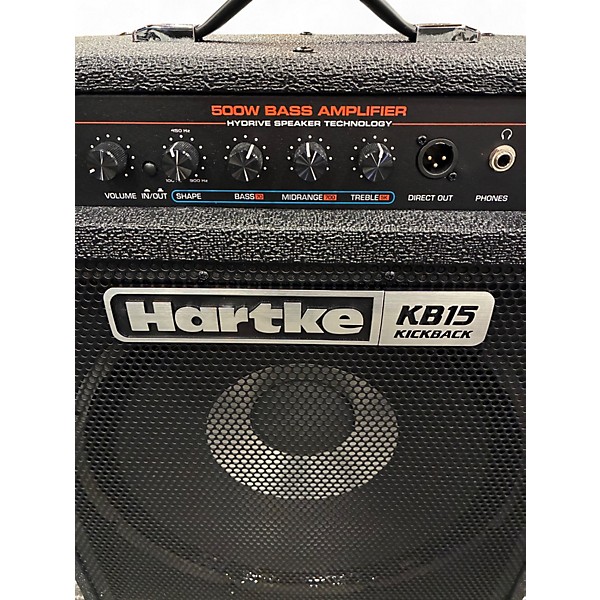 Used Hartke KB15 Kickback Bass Combo Amp
