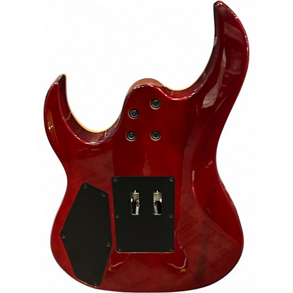 Used Dean Michael Angelo Batio MAB3 Trans Red Solid Body Electric Guitar