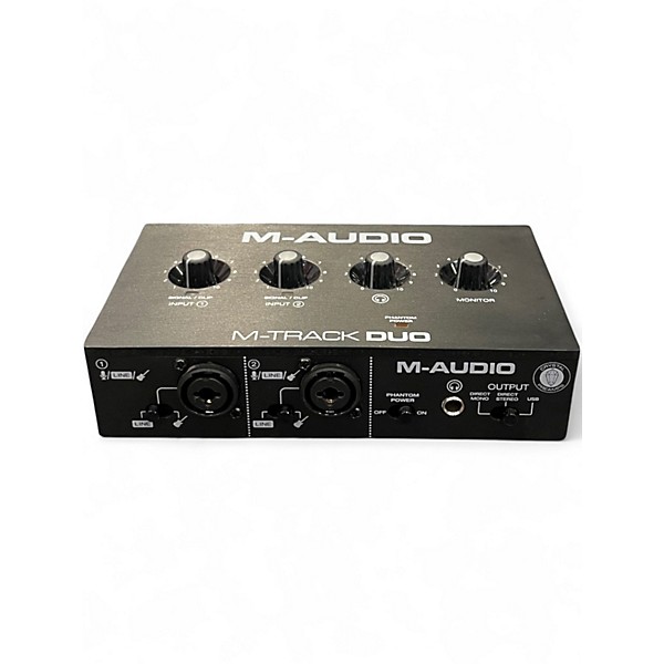 Used M-Audio M-TRACK DUO Audio Interface