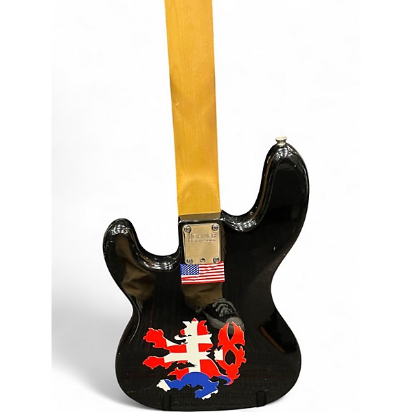 Used Hohner hp bass Black Electric Bass Guitar