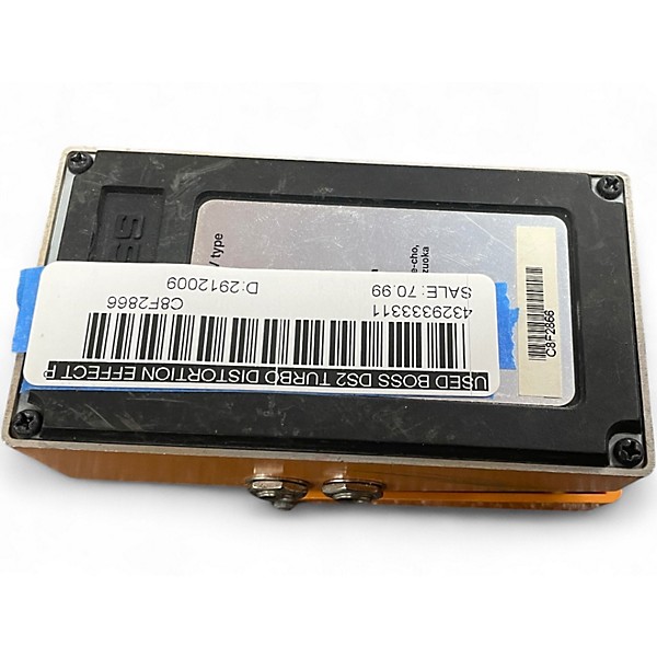 Used BOSS DS2 Turbo Distortion Effect Pedal