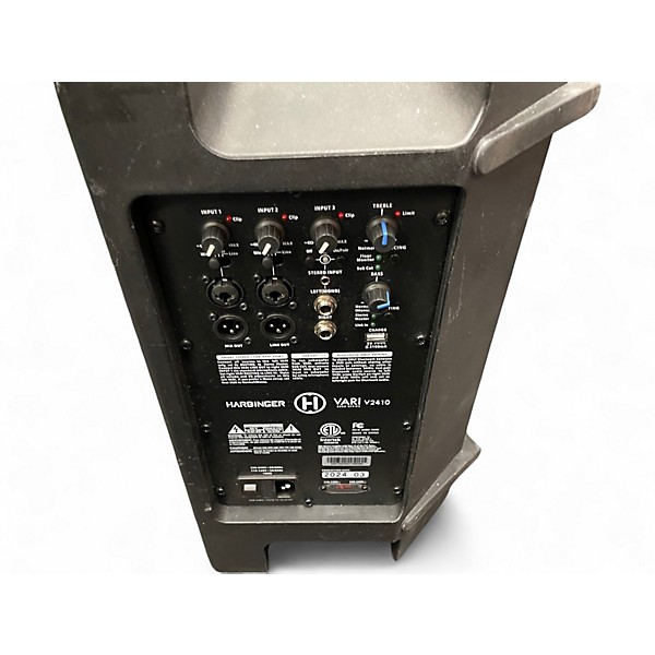 Used Harbinger Vari 2410 Powered Speaker