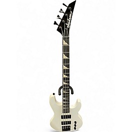 Used Jackson JS2 Concert WHITE Electric Bass Guitar
