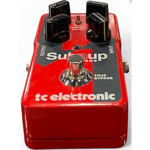 Used TC Electronic Sub N Up Octaver Effect Pedal