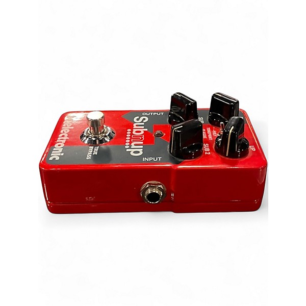 Used TC Electronic Sub N Up Octaver Effect Pedal