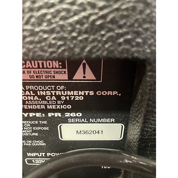 Used Fenddr FRONTMAN 15B Tube Guitar Combo Amp