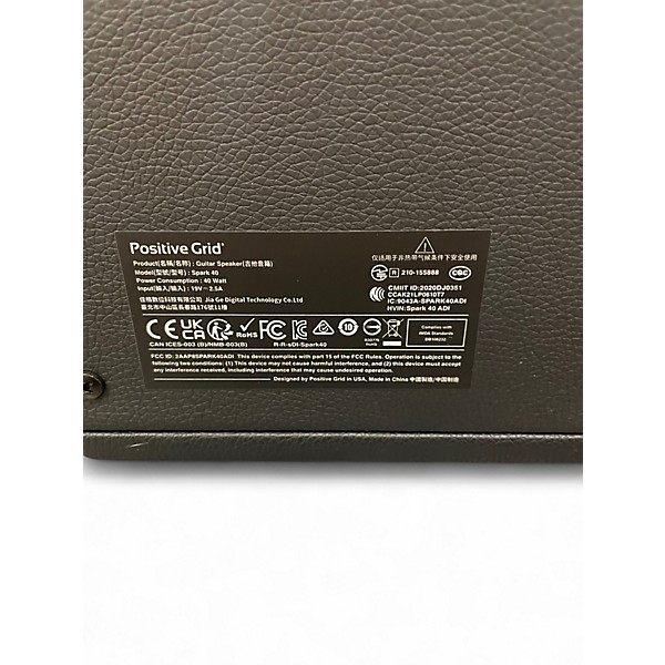 Used Positive Grid Spark 40 Guitar Combo Amp