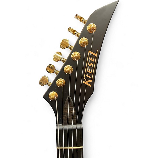 Used Kiesel ARIES 6 MATTE BLACK Solid Body Electric Guitar