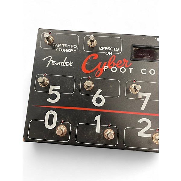 Used Fender CYBER FOOT CONTROLLER Footswitch