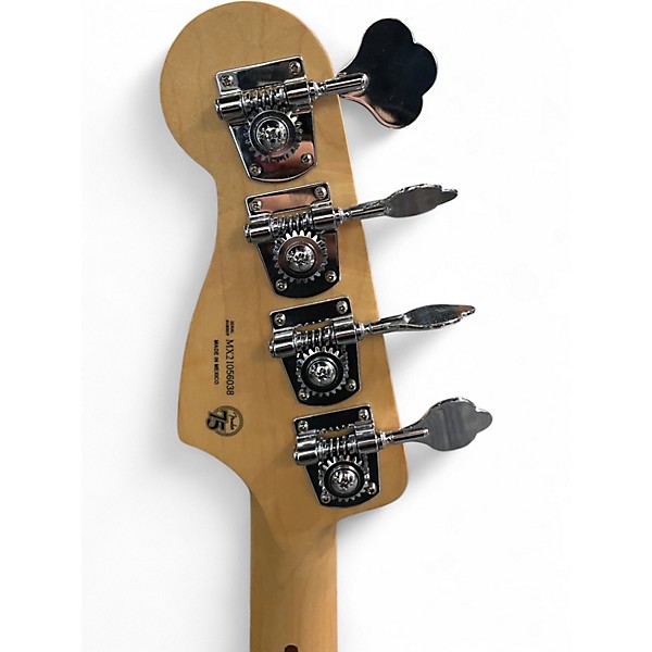 Used Fender 75th anniversary Precision Bass Black Electric Bass Guitar