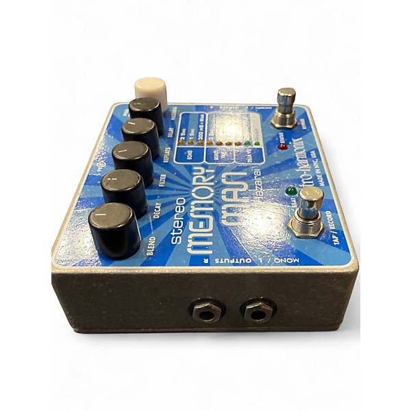 Used Electro-Harmonix Stereo Memory Man Hazarai Looper Effect Pedal