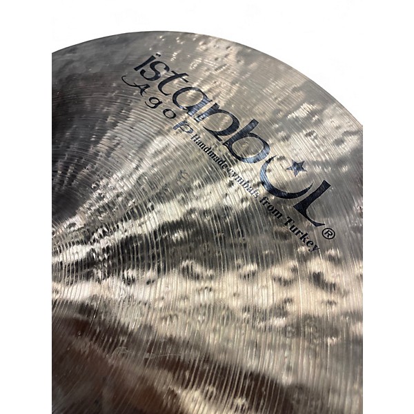 Used Istanbul Agop 22in Traditional Jazz Ride Cymbal