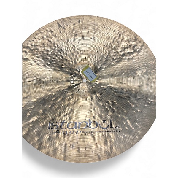 Used Istanbul Agop 22in Traditional Jazz Ride Cymbal