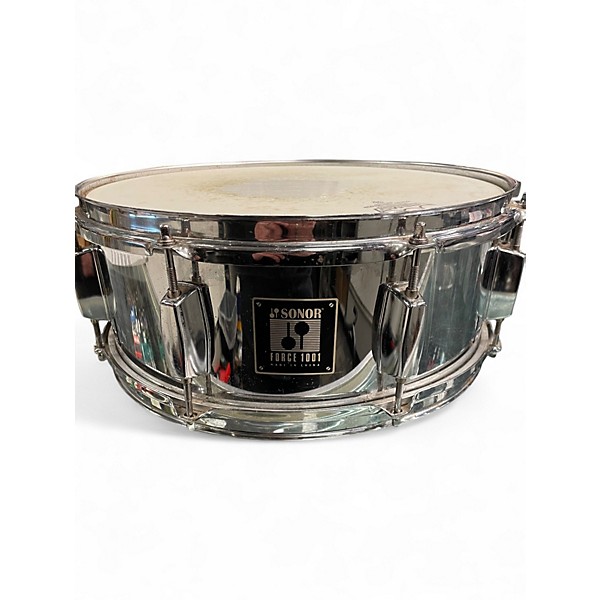 Used SONOR 14in Force 1001 Chrome Drum
