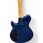 Used Gadow Single Cut Blue Solid Body Electric Guitar