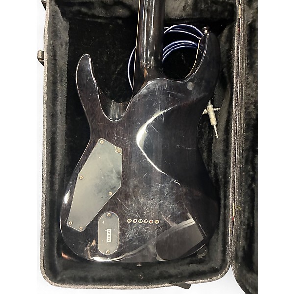 Used ESP LTD MH350NT Trans Black Solid Body Electric Guitar