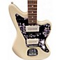 Used Squier J Mascis Jazzmaster Vintage White Solid Body Electric Guitar
