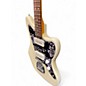 Used Squier J Mascis Jazzmaster Vintage White Solid Body Electric Guitar
