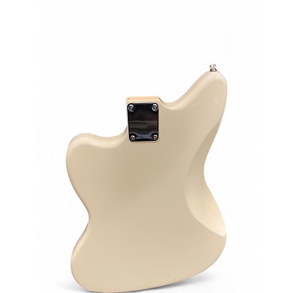 Used Squier J Mascis Jazzmaster Vintage White Solid Body Electric Guitar