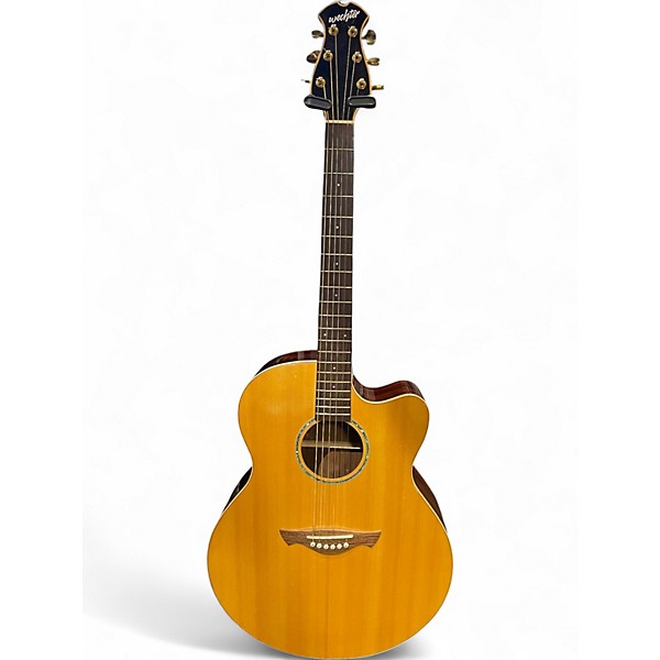 Used Wechter Guitars GA-NATURAL ACOUSTIC Natural Acoustic Guitar