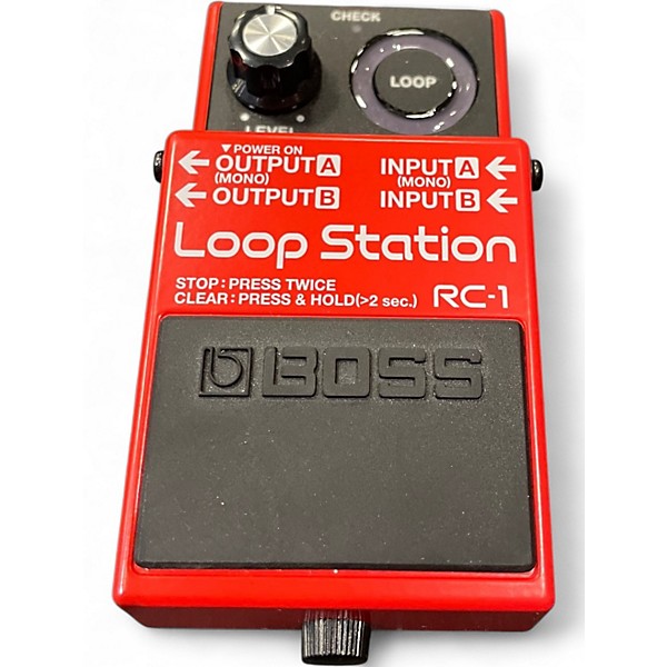 Used BOSS RC1 Loop Station Pedal