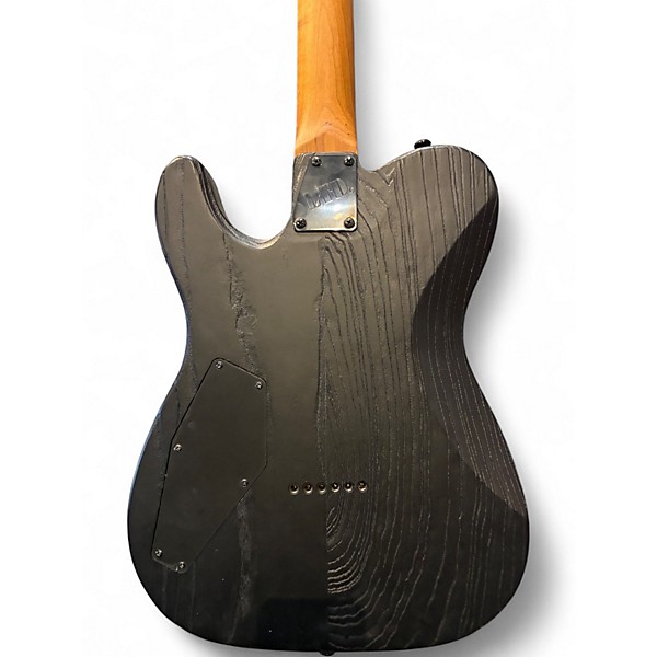 Used ESP LTD TE1000 Black Blast Solid Body Electric Guitar