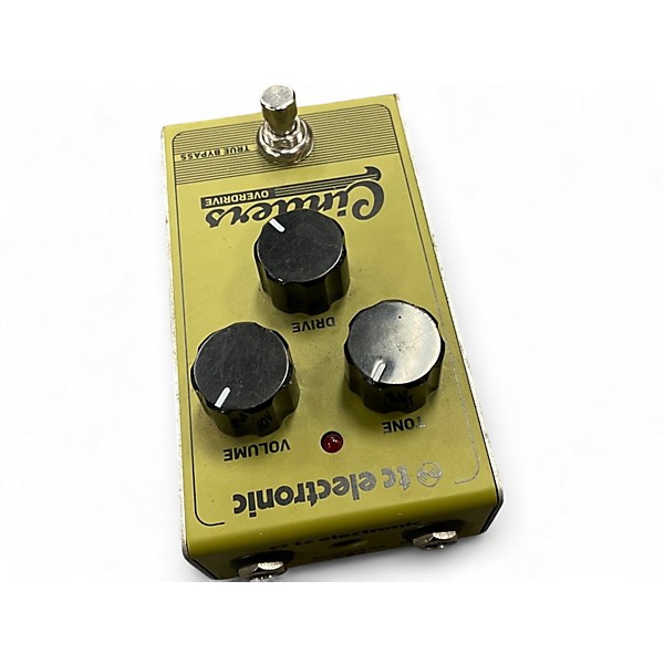 Used TC Electronic Cinders Overdrive Effect Pedal