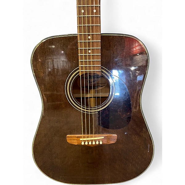 Used Fender Newporter Player Mahogany Acoustic Electric Guitar