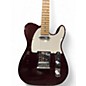 Used Fender Player Telecaster Burgundy Solid Body Electric Guitar