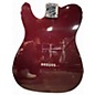 Used Fender Player Telecaster Burgundy Solid Body Electric Guitar
