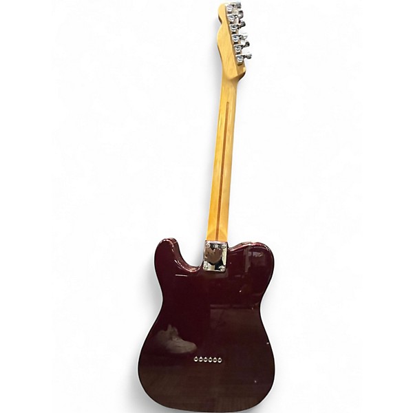 Used Fender Player Telecaster Burgundy Solid Body Electric Guitar