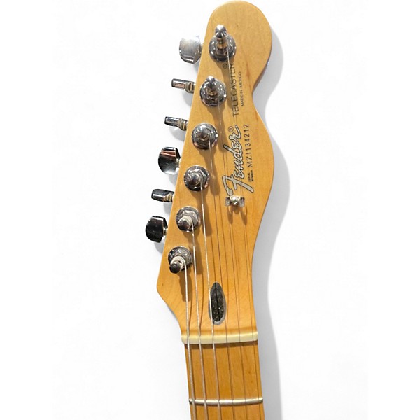 Used Fender Player Telecaster Burgundy Solid Body Electric Guitar