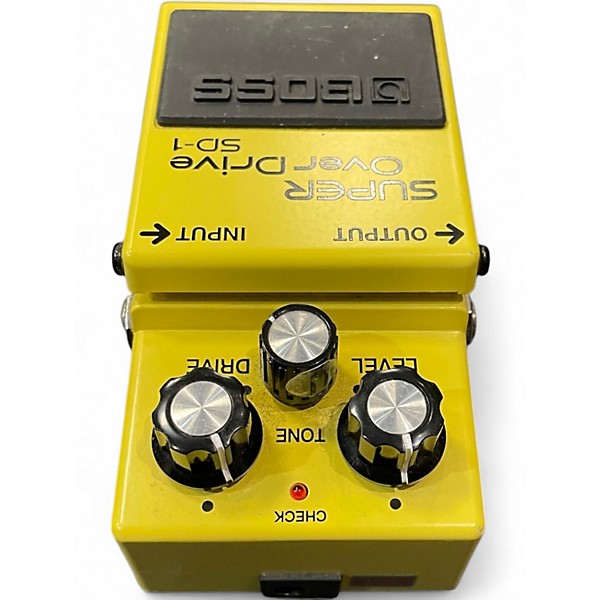Used BOSS SD1 Super Overdrive Effect Pedal