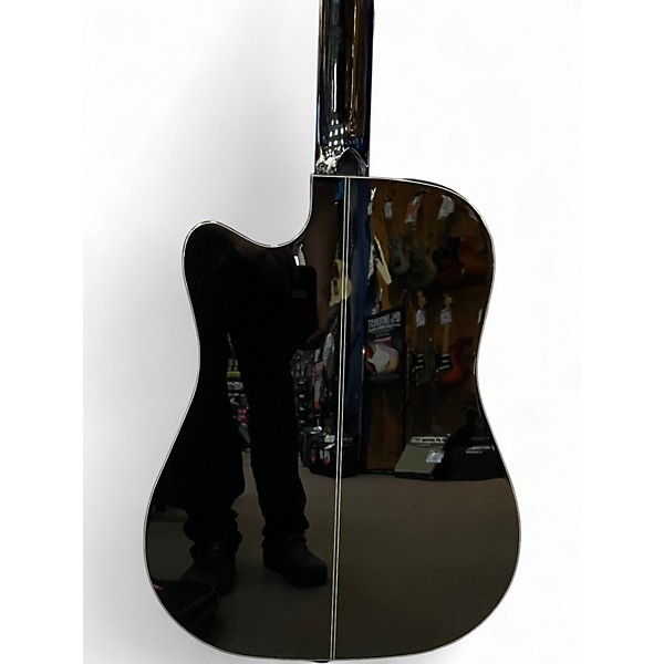 Used Takamine GD30-12 Black 12 String Acoustic Electric Guitar