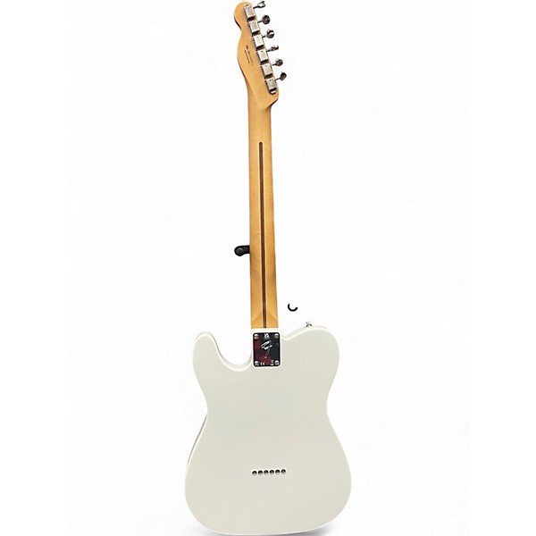 Used Fender Player Telecaster White Solid Body Electric Guitar