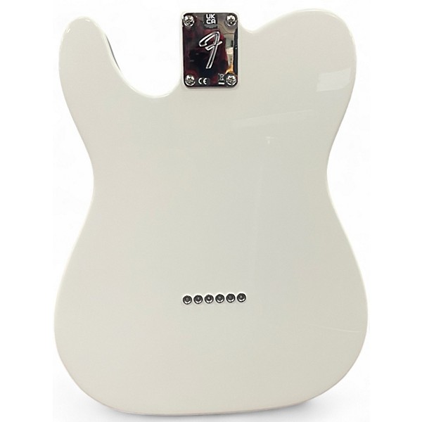 Used Fender Player Telecaster White Solid Body Electric Guitar