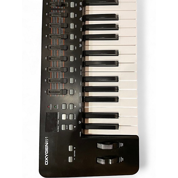 Used M-Audio Oxygen Pro 61 MIDI Controller