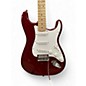 Used Squier Bullet Stratocaster Wine Red Solid Body Electric Guitar