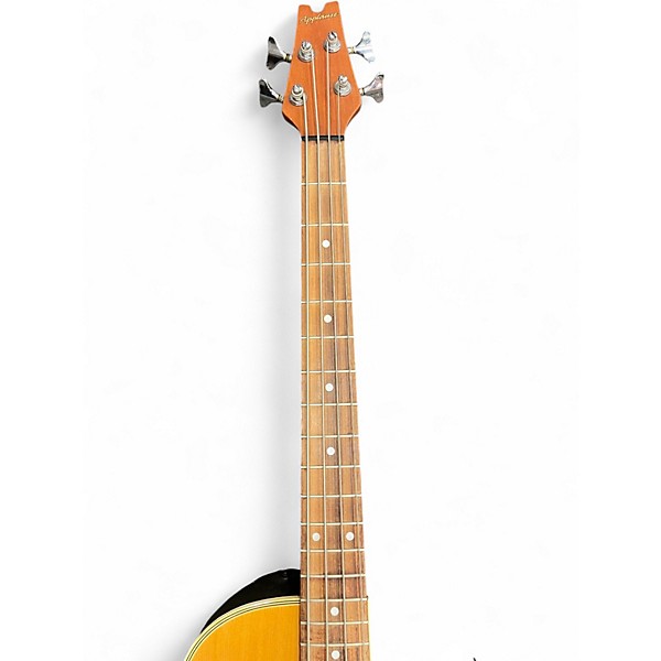 Used Ovation AE40 Natural Acoustic Bass Guitar