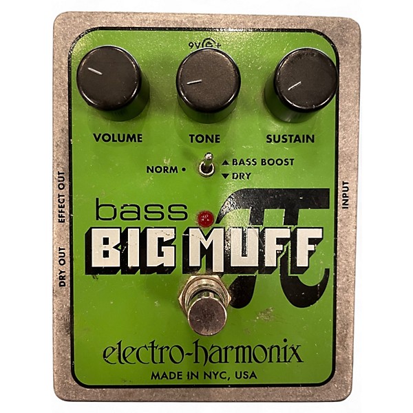 Used Electro-Harmonix Big Muff Bass Distortion Bass Effect Pedal