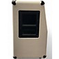 Used MESA/Boogie 1x12 Mini Rectifier Slant Cabinet in White Bronco Guitar Cabinet