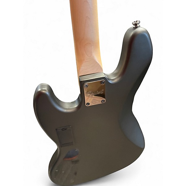 Used Squier Contemporary Jazz Bass GREY Electric Bass Guitar