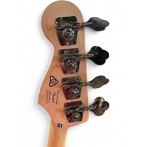 Used Squier Contemporary Jazz Bass GREY Electric Bass Guitar