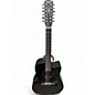 Used Alvarez AD60-12CEBK MATTE BLACK 12 String Acoustic Electric Guitar thumbnail