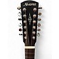 Used Alvarez AD60-12CEBK MATTE BLACK 12 String Acoustic Electric Guitar
